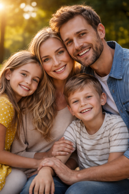 szczęśliwa rodzina
