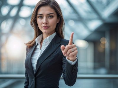 business woman z sukcesami i problemem alkoholowym